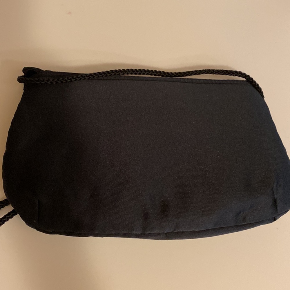 Milor Black Satin Evening Bag - Picture 9 of 12